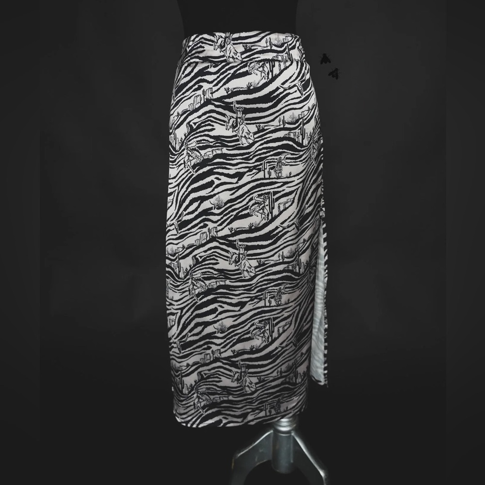Slitastic Skirt - Wild Thing Zebra